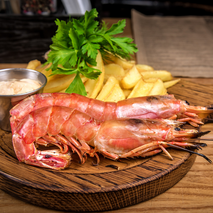 Wild Caught Argentina Red Shrimp (Size : L1)21cm-26cm