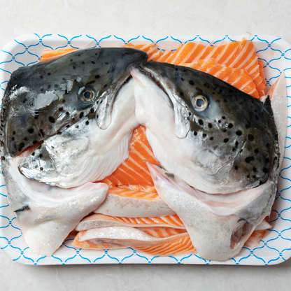 Fresh Salmon Fish Head (1 pair)